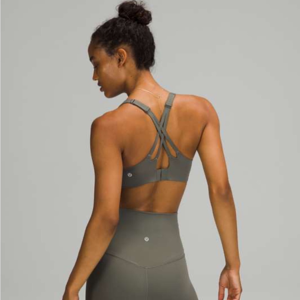 Lululemon Adapt And Align Bra B-C Cups In Grey Sage 36C